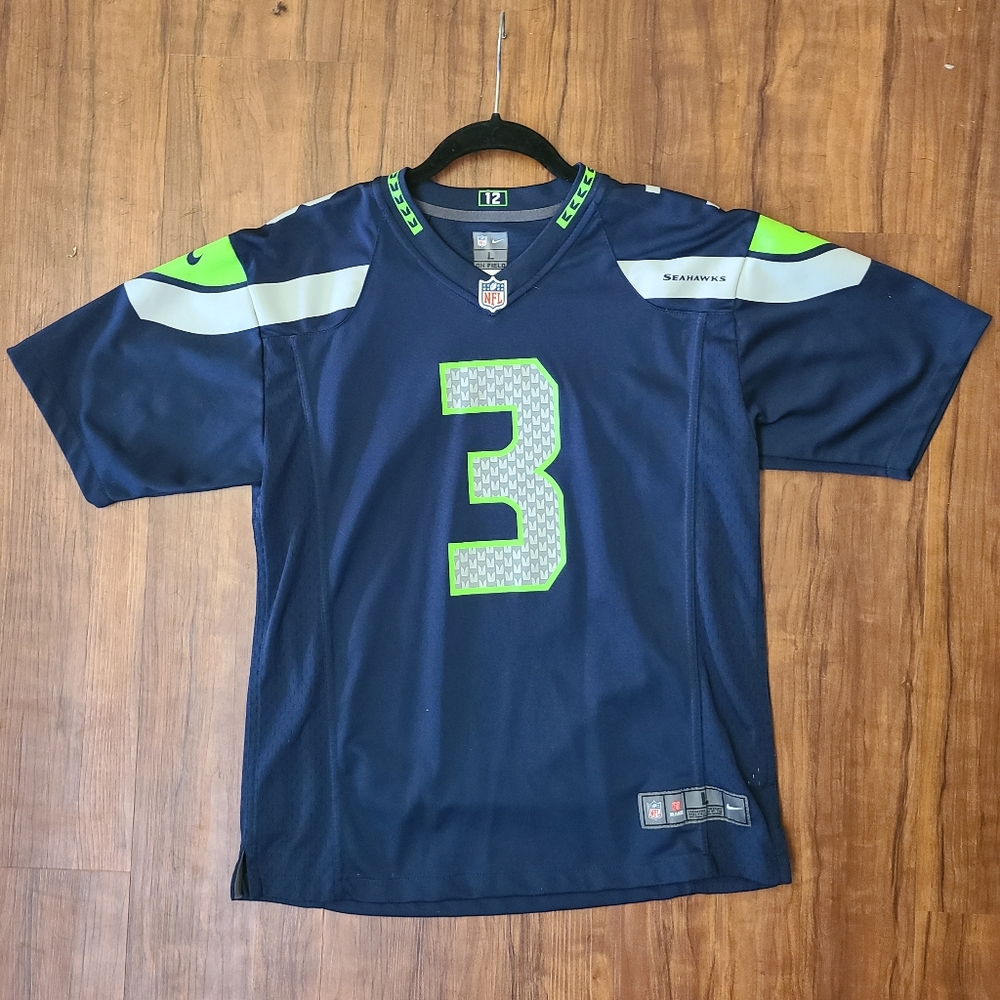 SEAHAWKS #3 Russell Wilson official NFL Jersey